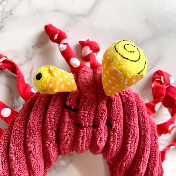 DEGLINGOS Baby Rattle - Baby Lobster Crab NWOT - Picture 2 of 6